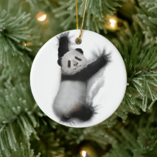 Panda Shirt Humour Graphic Animal T - Shirt Gesche Keramik Ornament