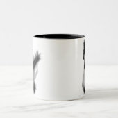 Panda Shirt Humour Graphic Animal T - Shirt Gesche Zweifarbige Tasse (Mittel)