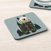 Panda silber untersetzer (Linke Seite)
