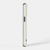 Panda-Silhouette iPhone 15 Hülle (Rechte Seite)