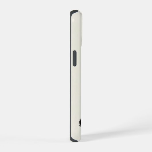 Panda-Silhouette iPhone 15 Hülle (Rechte Seite)