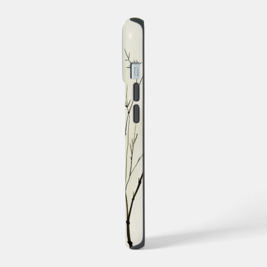 Panda-Silhouette iPhone 15 Hülle (Linke Seite)