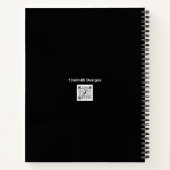 Panda (Single) - Notebook Notizblock (Rückseite)