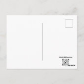 Panda (Single) - Postkarte (Rückseite)