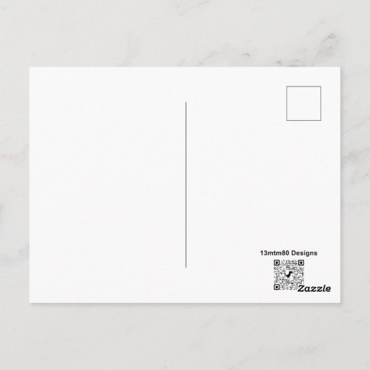 Panda (Single) - Postkarte (Rückseite)