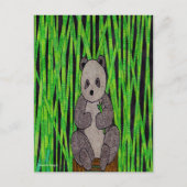 Panda (Single) - Postkarte (Vorderseite)