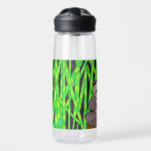 Panda (Single) - Wasserflasche Trinkflasche (Vorne)