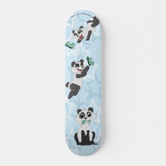 Panda Skateboard (Vorne)