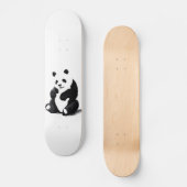 Panda Skateboard (Vorderseite)