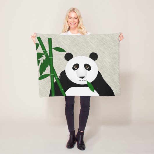 Panda Small Fleece Blanket (Beispiel)
