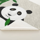 Panda Small Sherpa Blanket Sherpadecke (3/4)