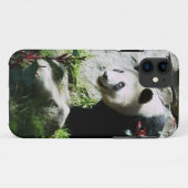 Panda Smile Case-Mate iPhone Hülle (Rückseite (Horizontal))