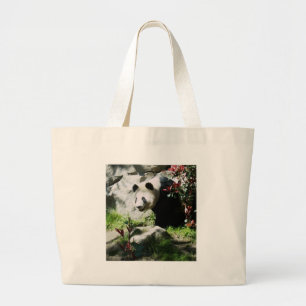 Panda Smile Jumbo Stoffbeutel