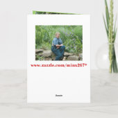 Panda Smile Karte (Rückseite)