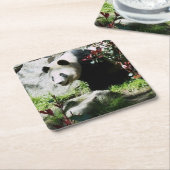 Panda Smile Untersetzer (angewinkelt)