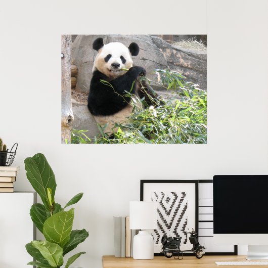 Panda Snack Poster (Heimbüro)