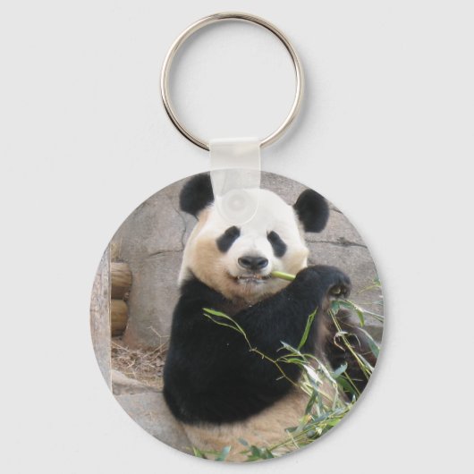 Panda Snack Schlüsselanhänger (Vorderseite)