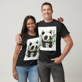 Panda Snack Time&quot T-Shirt (Unisex)
