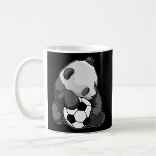 Panda Soccer Fußball-Fußballspielersport Kaffeetasse