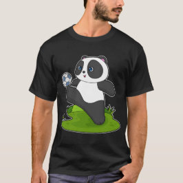 Panda Soccer Player Soccer T-Shirt