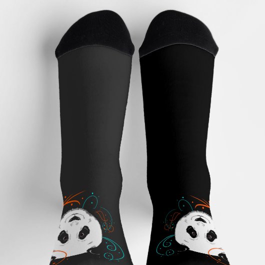 Panda Socken (Oben)