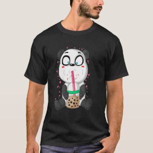 Panda Soju Bambus Bär Koreanisches Trinken Süßer T T-Shirt