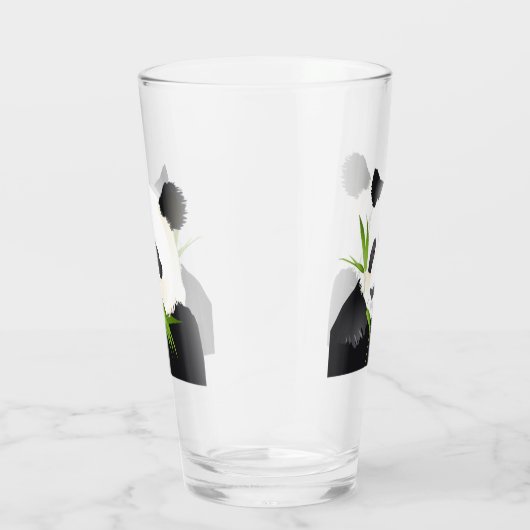 Panda-Spaß Glas (Rechts)