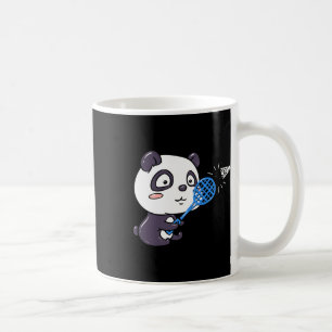 Panda spielen Badminton Getting Sweaty I Panda Bea Kaffeetasse