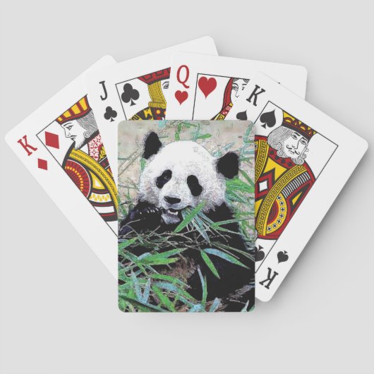 Panda Spielkarten (Rückseite)