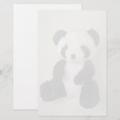 Panda-Spielzeug Briefpapier (Vorne/Hinten)