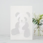 Panda-Spielzeug Briefpapier (Stehend Vorderseite)
