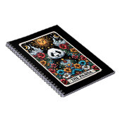 Panda Spirit Tarot Card Notebook Notizblock (Rechte Seite)