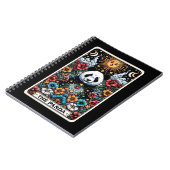 Panda Spirit Tarot Card Notebook Notizblock (Linke Seite)