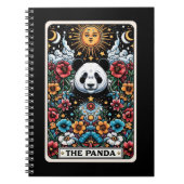 Panda Spirit Tarot Card Notebook Notizblock (Vorderseite)