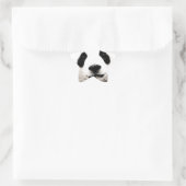 Panda Stern-Aufkleber (Tasche)