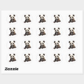 Panda Stickers (Blatt)