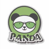 Panda Stickers Aufkleber (Vorderseite)