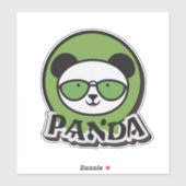Panda Stickers Aufkleber (Blatt)