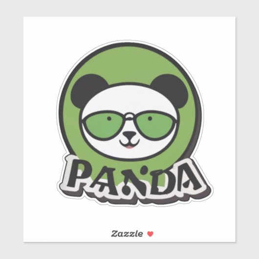 Panda Stickers Aufkleber (Blatt)