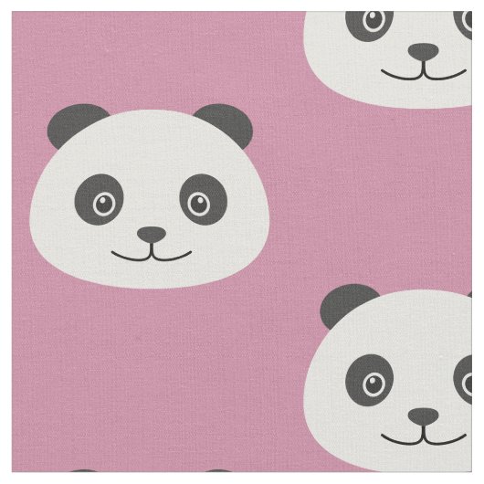 Panda Stoff (Nahaufnahme)