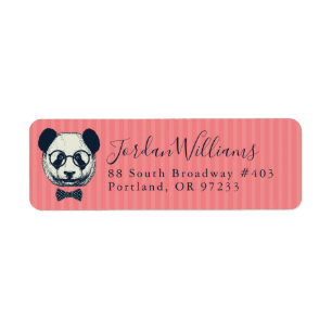 Panda-Streifen   addieren Ihren Namen