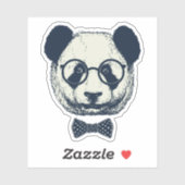 Panda Stripes Aufkleber (Blatt)
