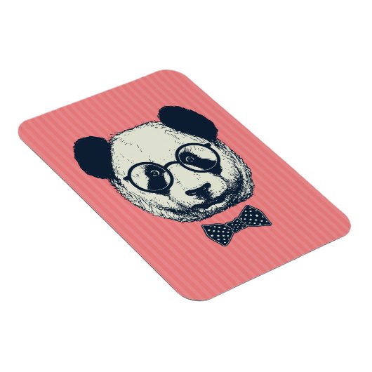 Panda Stripes Magnet (Rechte Seite)