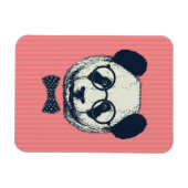 Panda Stripes Magnet (Horizontal)