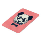 Panda Stripes Magnet (Linke Seite)