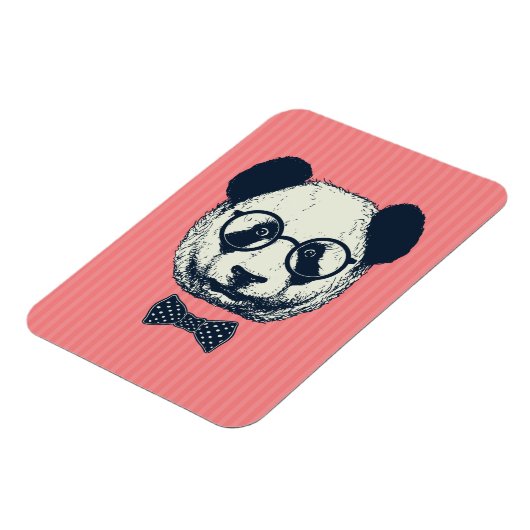 Panda Stripes Magnet (Linke Seite)