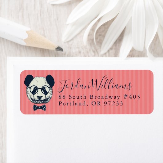 Panda Stripes | Name hinzufügen (Insitu)