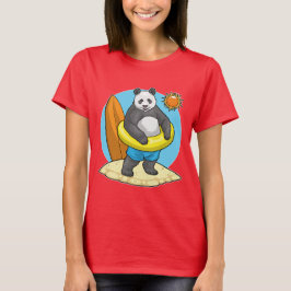Panda Summer Beach T-Shirt