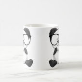 Panda Sunglasses Panda Lover Themed Kaffeetasse (Mittel)