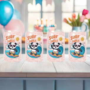 PANDA SURF Kind Sommer Dosenglas